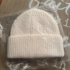 ASOS Cream Fisherman Beanie (Recycled Material)